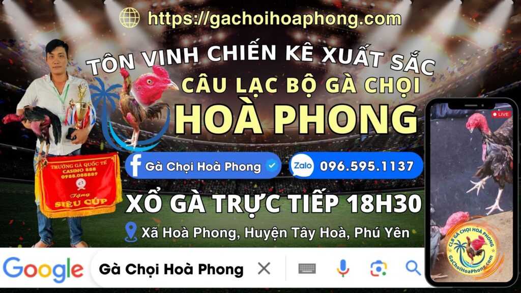 Video 20:33 ngày 19/8 – CLB Gà Chọi Hoà Phong